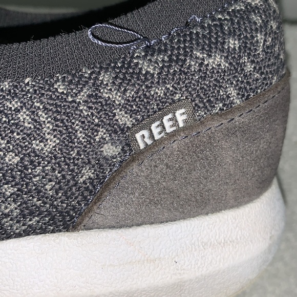 EUC Reef Cruiser Knit Sneakers Size 10 US in Gray. Very Comfortable - Picture 8 of 17